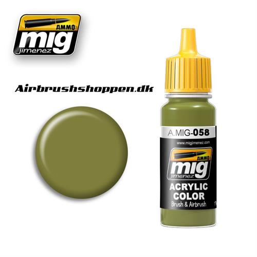 A.MIG-058 LIGHT GREEN KHAKI